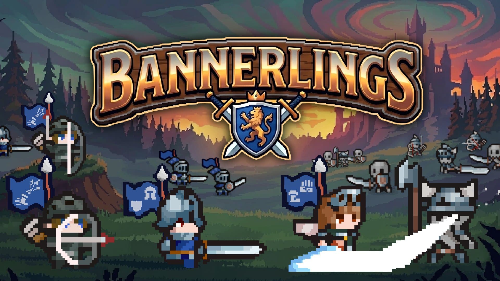 Bannerlings — Fusiona Unidades, Arma tu Ejército, Pelea