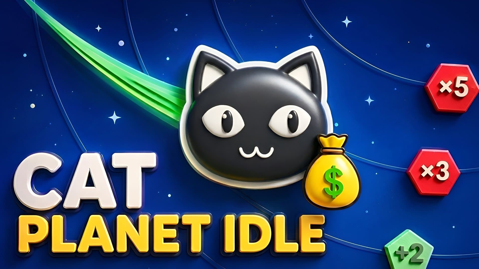 Cat Planet Idle: Merge Boosters & Collect Cats Free