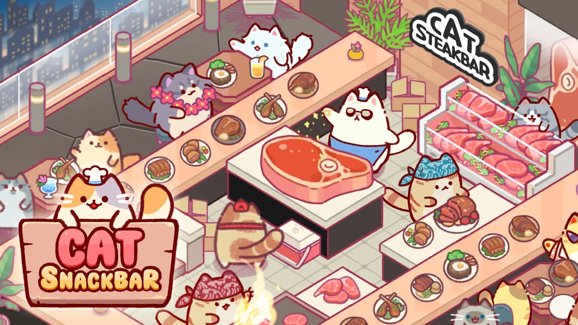 Cat Snack Bar: Cute Cats & Cooking? Yeah, It's a Vibe
