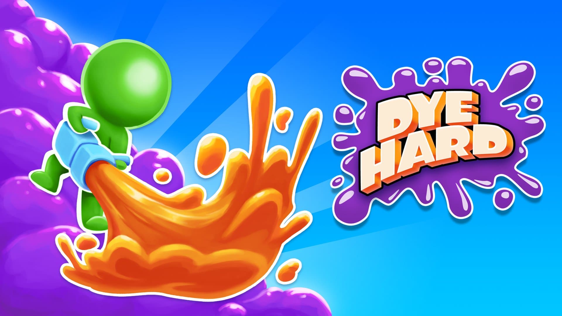 Reseña de Dye Hard: un shooter de colores caótico y divertido que vale la pena