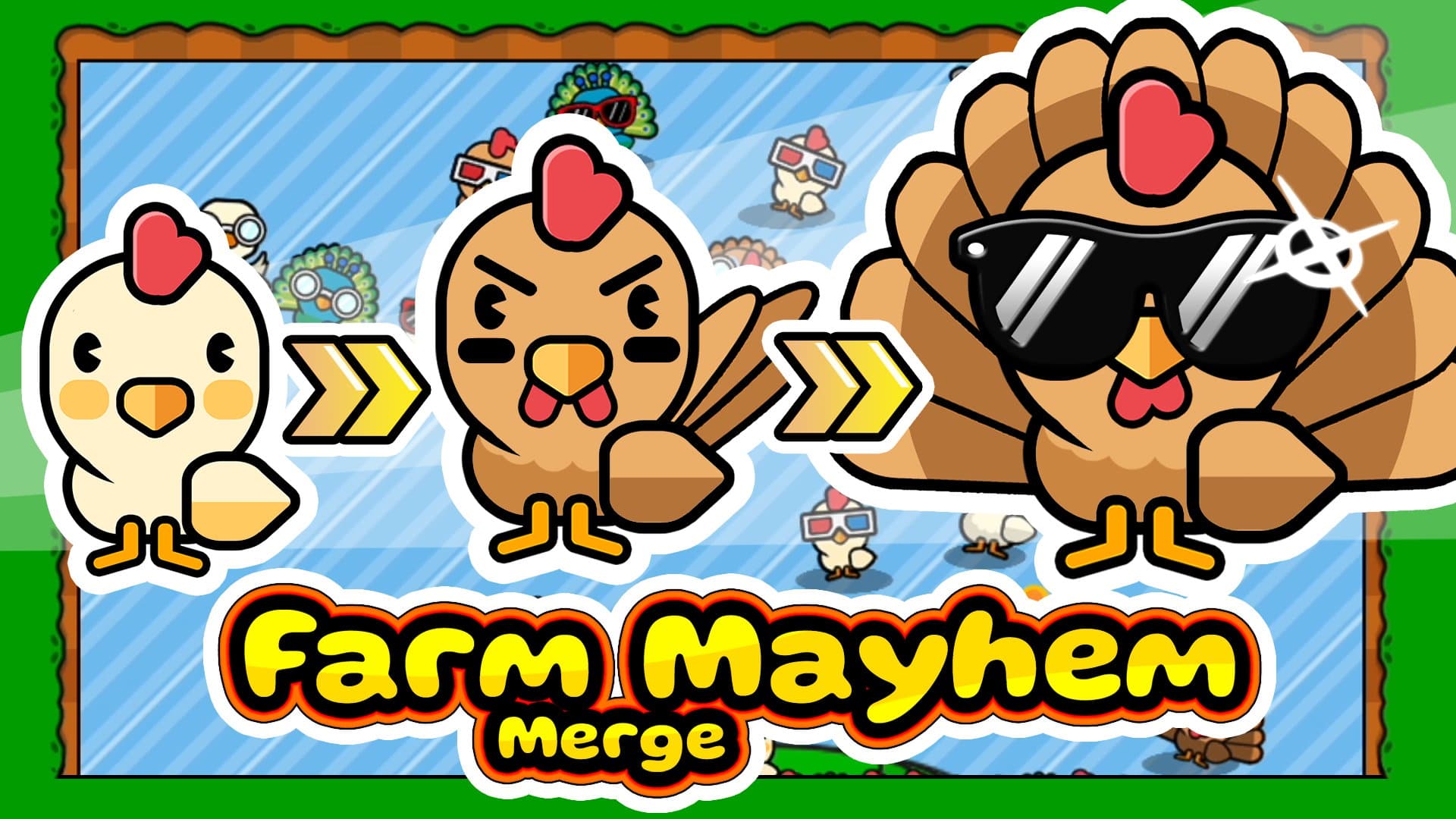 Farm Mayhem Merge 리뷰 – 엽기 동물 발사 난장판