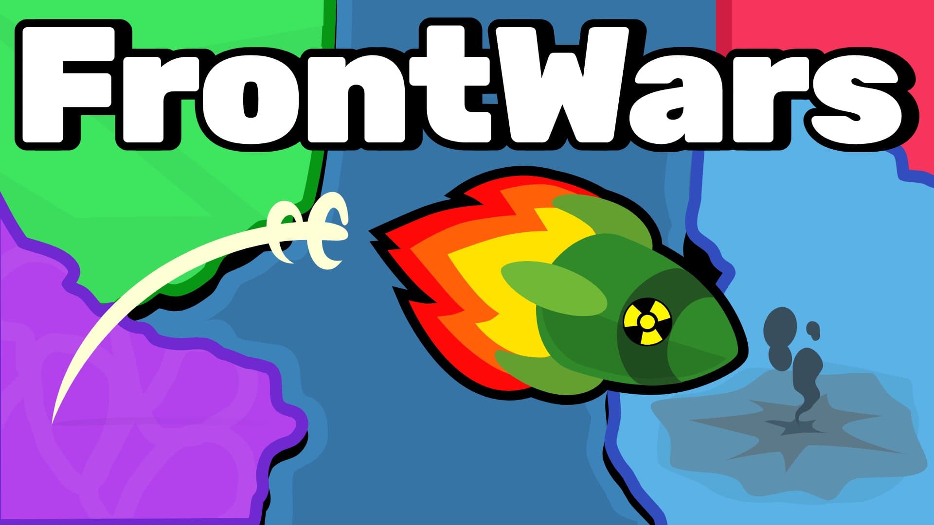 FrontWars.io 리뷰: 세계 정복인가 그냥 맵 칠하기 놀이인가?
