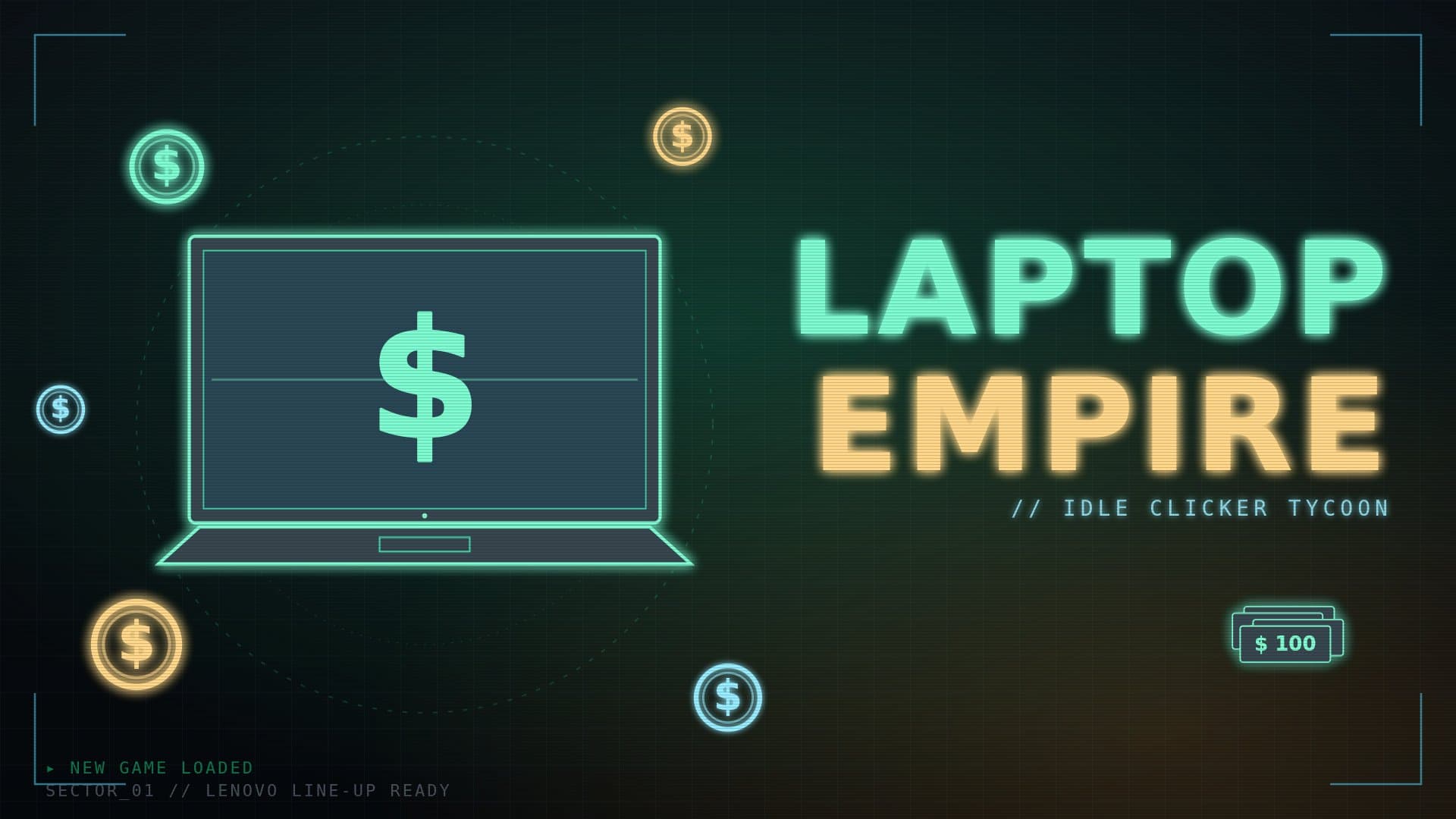 Laptop Empire — Cliquea hasta convertirte en una megacorp tech
