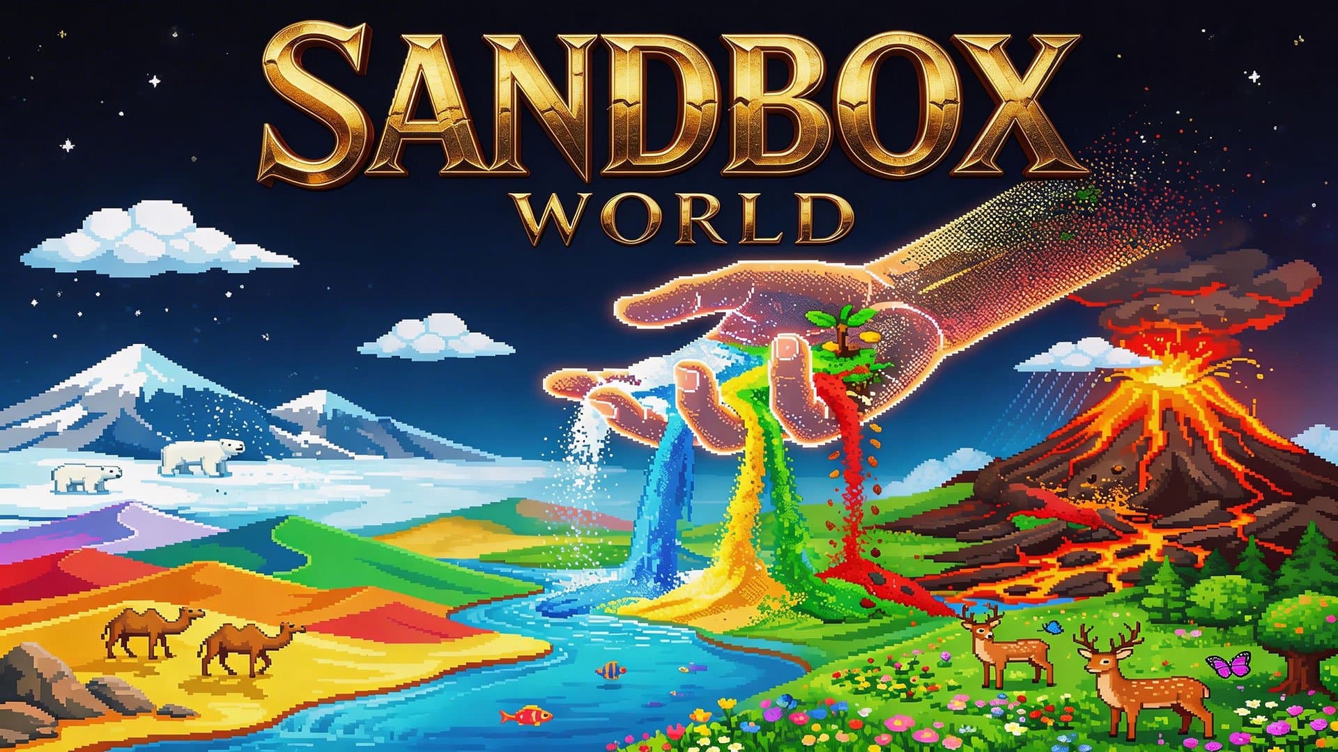 Sandbox World - Create Nature with Physics in this Free Simulation Game