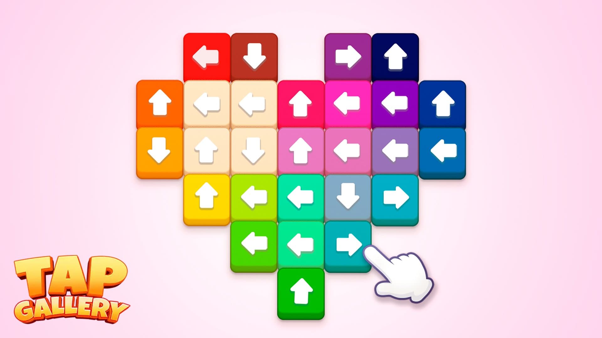 Tap Gallery: Puzzles lógicos relajantes para despejarte