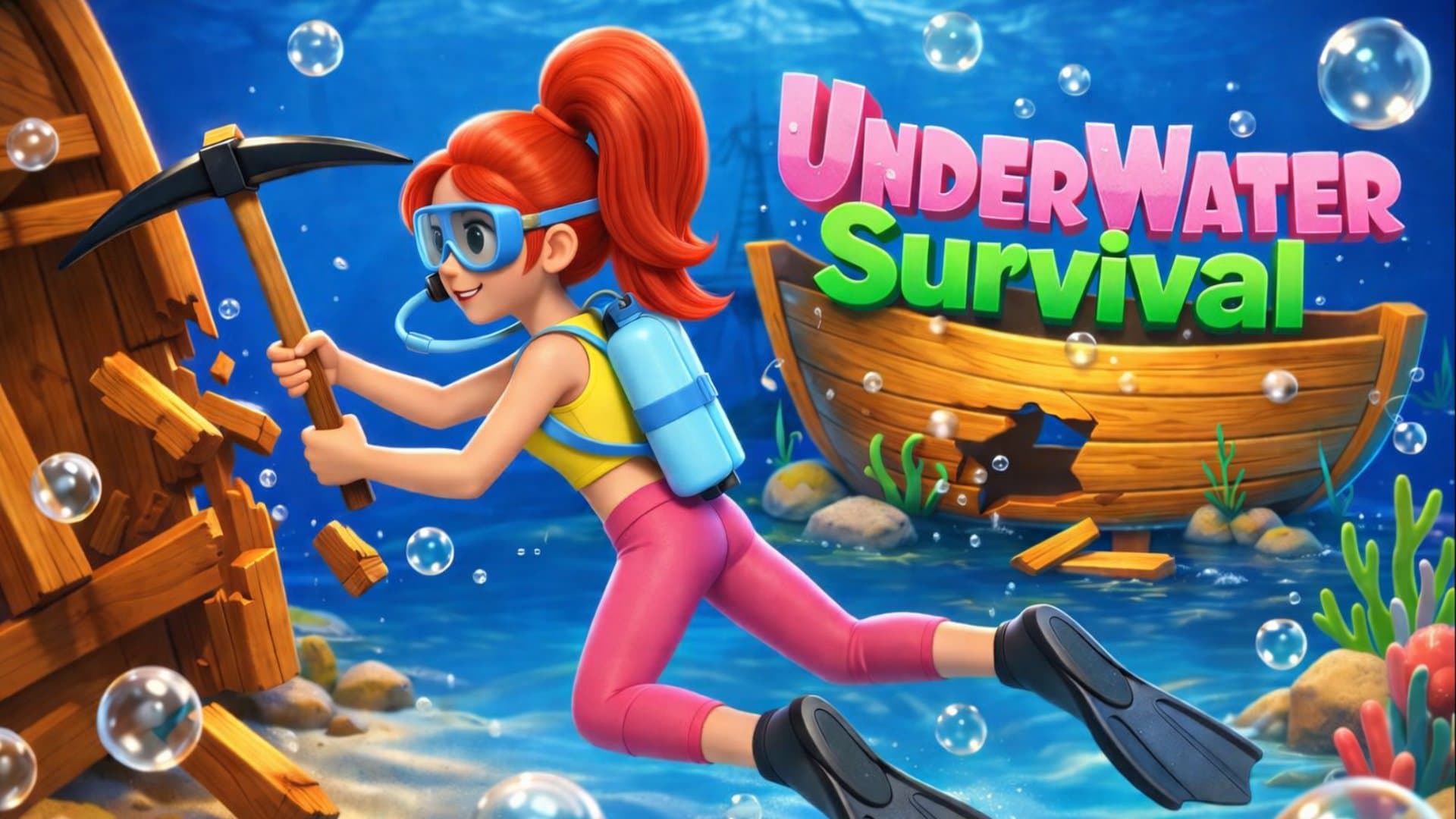 Underwater Survival: Explora y Sobrevive en las Profundidades Gratis